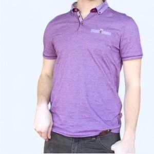 Ted Baker Purple Polo Shirt